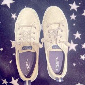 Sperry White Canvas Sneakers
